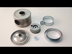 ISO μεταλλικό εργοστάσιο εξατομικευμένο βαθύ σχέδιο # 6 # 8 # 10 # 12 πλήρες μέγεθος Αλουμινίου κάλυκες μπουφάν βαθύ σχέδιο