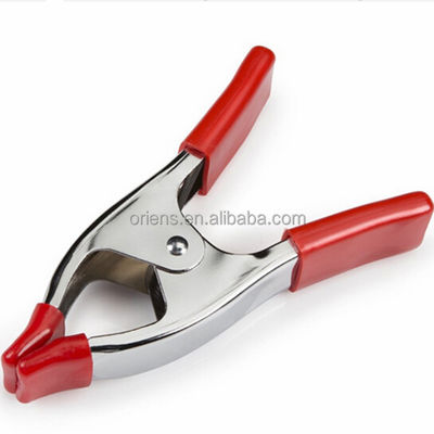 ποιότητας  Metal Spring Clip Clamps 2 4 6 Inch Spring Tent Crocodile Clamp Pointed Mouth Electrician εργοστάσιο
