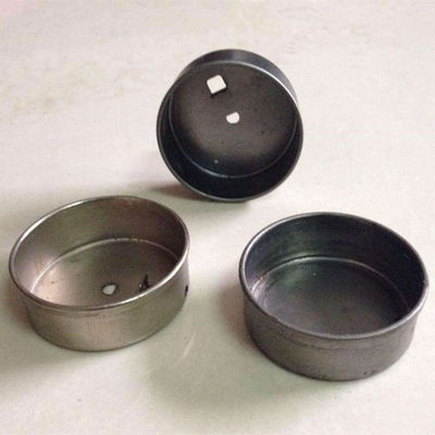 OEM Custom Powder Coating Black Deep Drawn Metal Stamping Parts (Ατομικά εξαρτήματα με βαθειά τραβηγμένα μεταλλικά τυπωτικά)