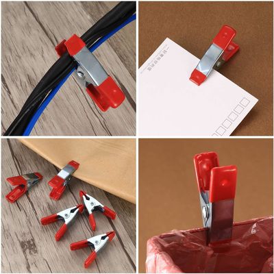 Χονδρικό DIY εργαλείο 2 ιντσών τύπου A ατσάλινη πρίζα ελατήριο λαστιχένιο χερούλι ελαφρύ καθήκον πρίζες ελατήριο