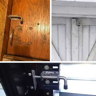 Καυτή Πώληση Γαλβανισμένο Ελατηριωτό Μηχανισμό Κλείστρου Πείρου Κλειδαριάς Πόρτας με Βουρτσισμένο Φινίρισμα Δωρεάν Δείγμα