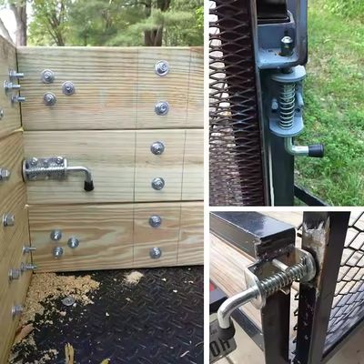 Καυτή Πώληση Γαλβανισμένο Ελατηριωτό Μηχανισμό Κλείστρου Πείρου Κλειδαριάς Πόρτας με Βουρτσισμένο Φινίρισμα Δωρεάν Δείγμα