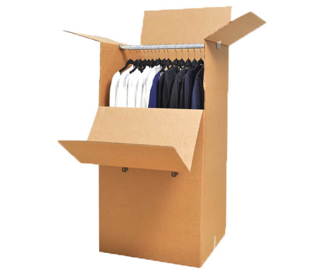 OEM Convertible Clothing Storage Crate with Dual-Position Hanging Mechanism