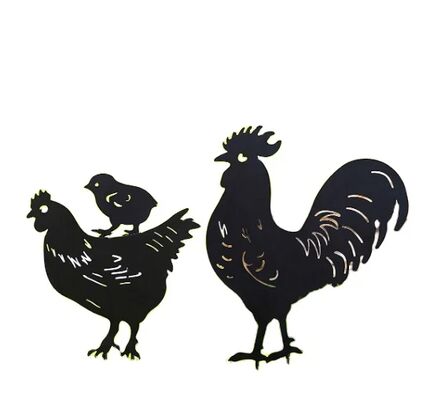 Διακοσμητικά Μετάλλου για Χειροτεχνία με Λέιζερ και Προσαρμοσμένο Σχέδιο για Διακόσμηση Κήπου και Πάρκου με Προσαρμοσμένο Χρώμα